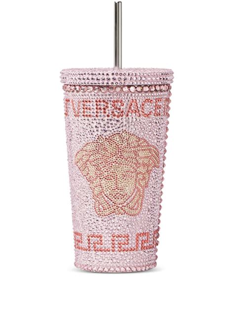 farfetch crystal embellished cup